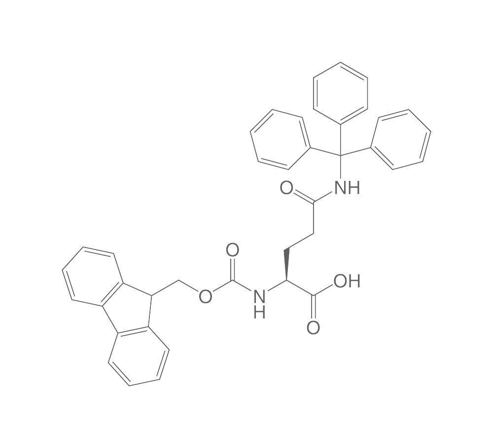 Fmoc-L-Glutamine-(Trityl), PEPTIPURE®, min. 98%, for biochemistry, 5 g, glass packaging