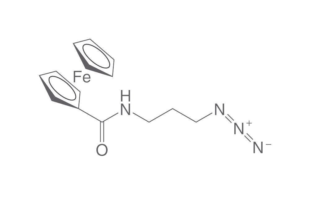 Ferrocene Azide, ≥90%, 1 mg, plastic packaging.