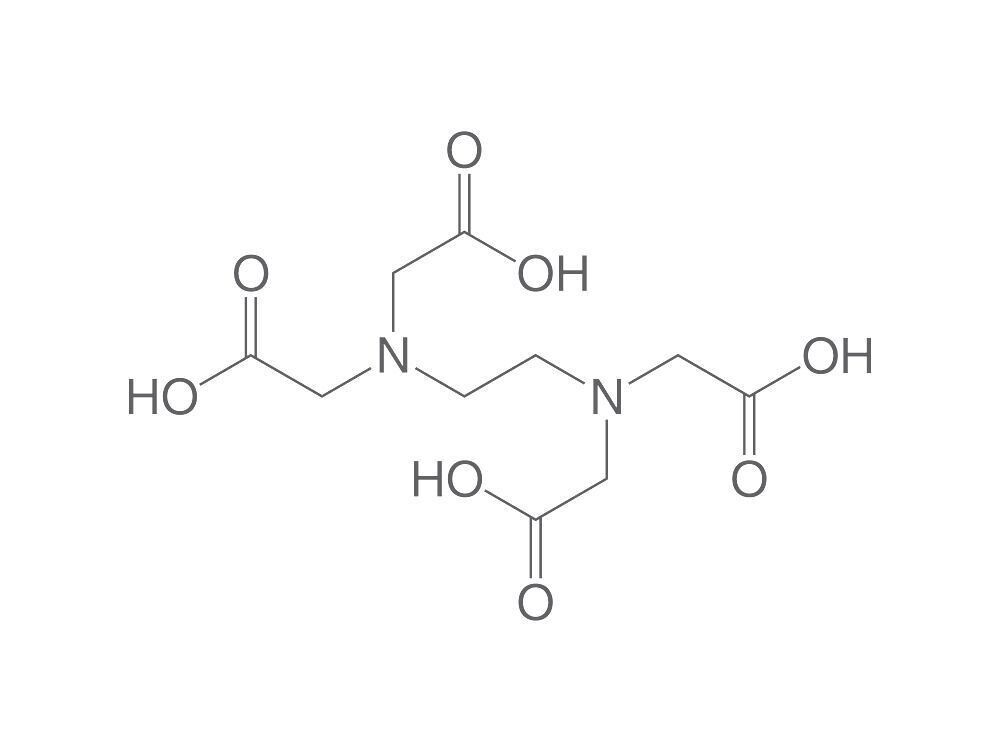 Ethylenediamine tetraacetic acid, min. 99%, 1 kg, plastic packaging.