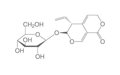 Gentiopicrósido, mínimo 95 %, para bioquímica, 10 mg, envase de vidrio