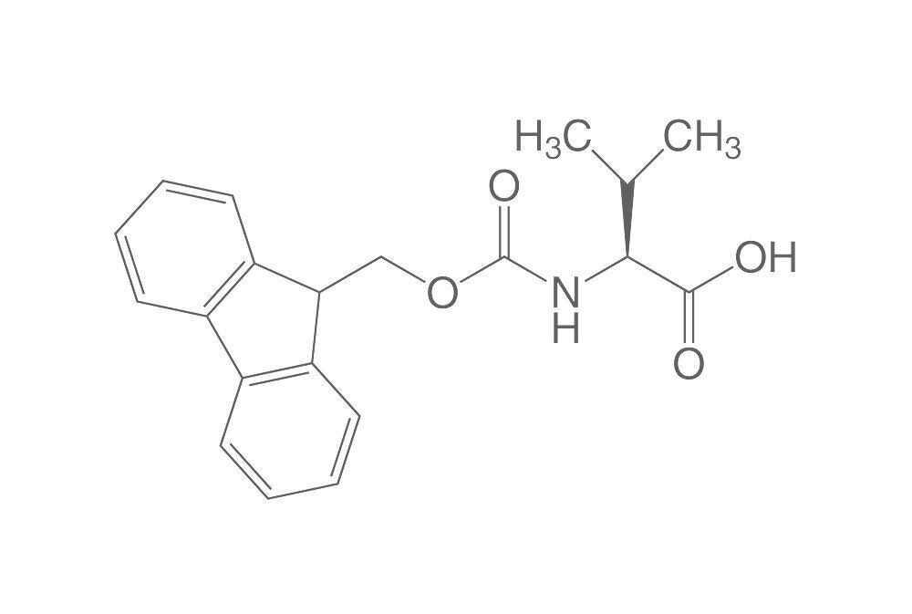 Fmoc-L-Valine, PEPTIPURE®, min. 95%, for biochemistry, 500 g, glass packaging