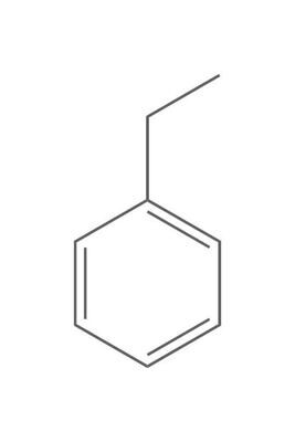 Ethylbenzène, min 99%, pour synthèse, 500 ml, conditionnement verre