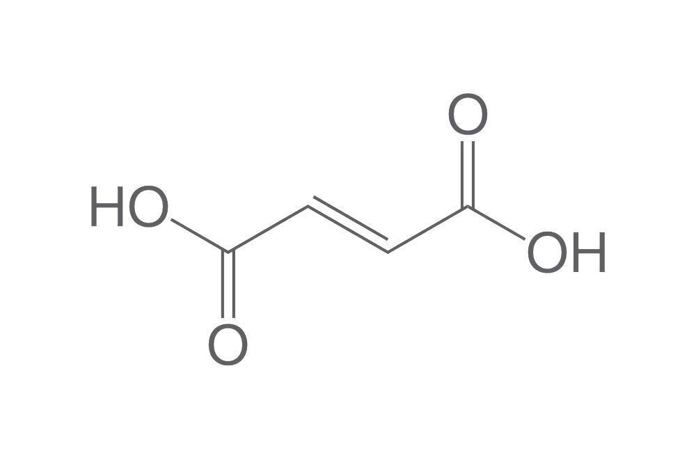 Fumaric acid, min. 99.5%, for biochemistry, 10 kg, plastic packaging.