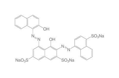 Fast sulfon black F (CI 26990), mínimo 95 %, pa, 100 g, envase de vidrio