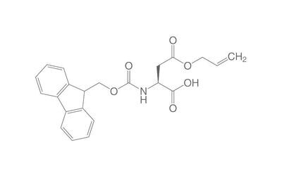 Ácido Fmoc-L-aspártico-(OAlilo), PEPTIPURE® mínimo 98,5 %, para bioquímica, 500 mg