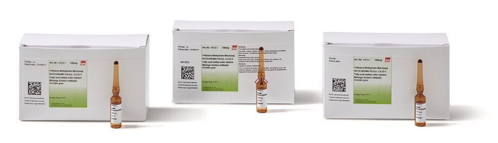 Miscela di esteri metilici di acidi grassi, ROTICHROM®, miscela FAME secondo Ph.Eur.2.4.22-3