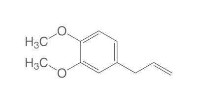 Eugenol methyl ether, ROTICHROM® GC, 1 g, plastic packaging.