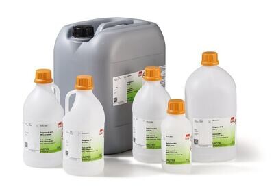 Acide acétique, 60 %, pur, 2,5 l, emballage plastique.