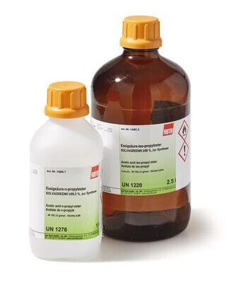 Acetic acid isopropyl ester, SOLVAGREEN®, min. 99%, for synthesis, 1 l, glass packaging