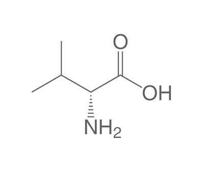 D-Valin, min. 98,5 %, für die Biochemie, 100 g, kunststoffverpackung.