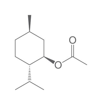 Acetic acid (L)-menthyl ester, ROTICHROM® GC, 1 g, plastic packaging.