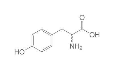DL-Tyrosine, min. 98.5%, for biochemistry, 250 g, plastic packaging.