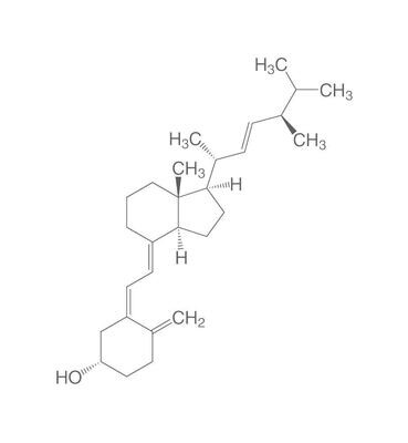 Ergocalciferol, mínimo 97,5 %, para bioquímica, 500 mg, envase de vidrio
