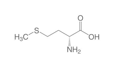 D-Methionine, min. 98%, for biochemistry, 100 g, plastic packaging.