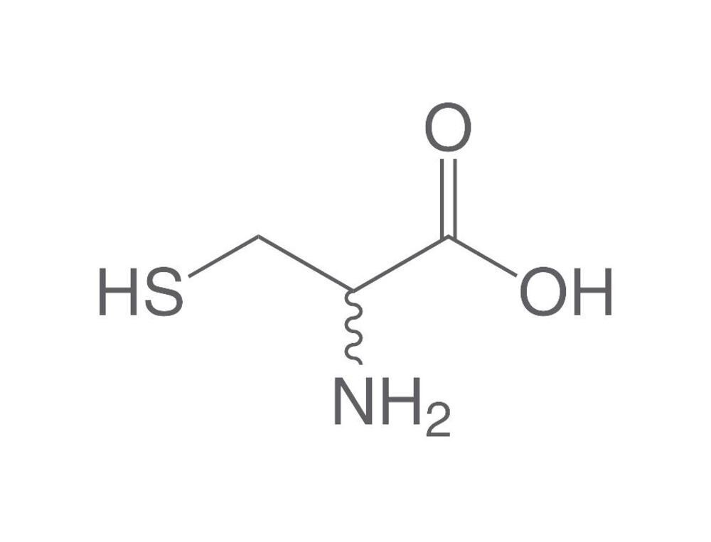 DL-Cysteine, min. 98%, for biochemistry, 5 g, plastic packaging.