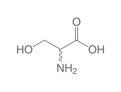 DL-Serine, min. 99%, for biochemistry, 500 g, plastic packaging.