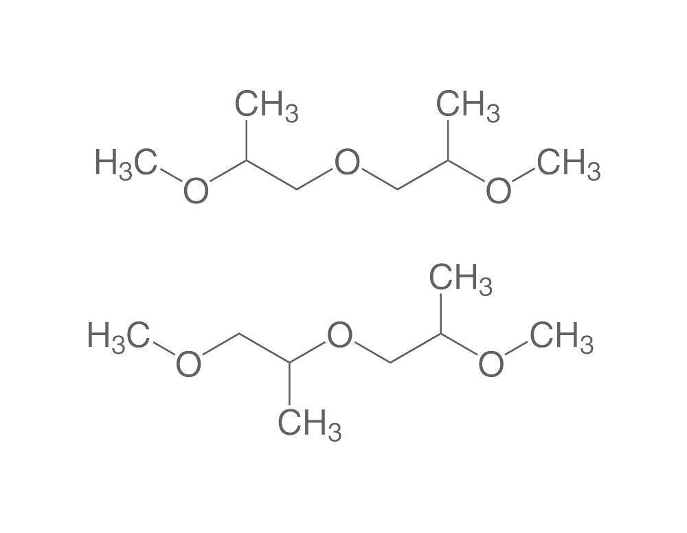 Dipropylene glycol dimethyl ether, min 99%, for synthesis, 1L, plastic packaging.