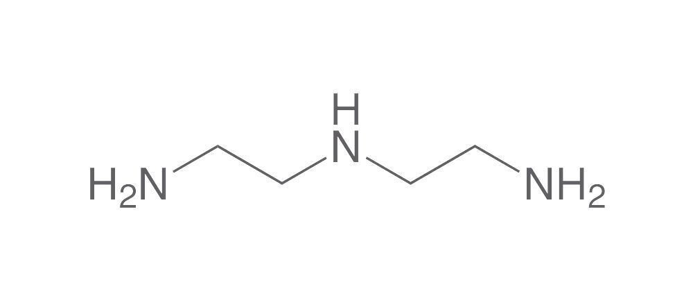 Diethylenetriamine, min. 98%, for synthesis, 1L, glass packaging