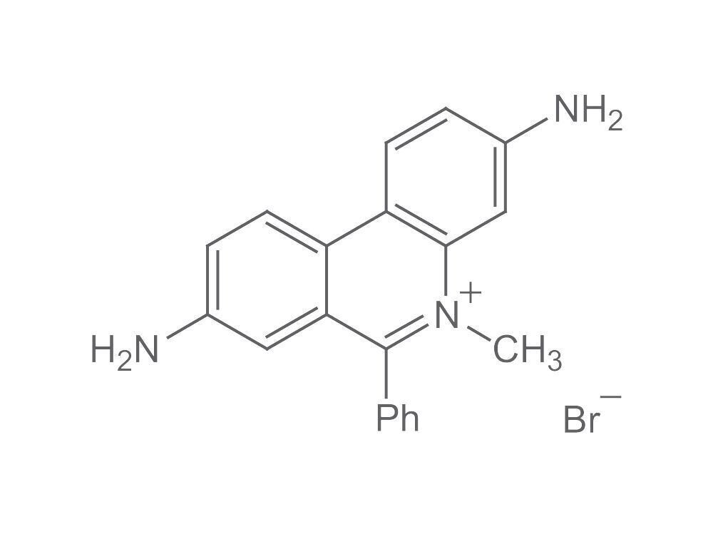 Dimidium bromide, min 95%, for biochemistry, 500 mg, glass packaging