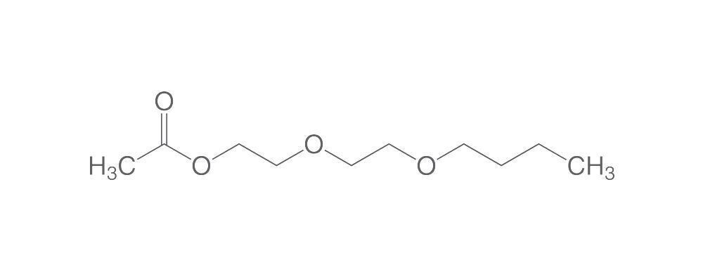 Diethylene glycol monobutyl ether acetate min 97% pure 1L glass pack