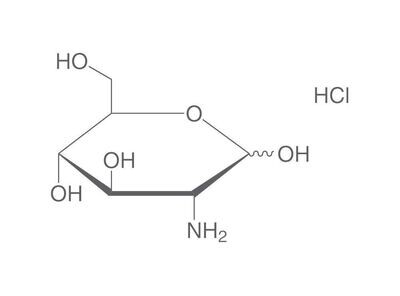 D(+)-glucosamine hydrochloride, min. 99%, for biochemistry, 100 g, plastic packaging.