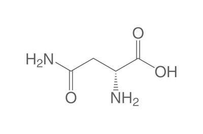 D-Asparagin, min. 98 %, für die Biochemie, 5 g, kunststoffverpackung.