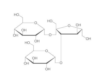D(+)-melezitosio monoidrato, minimo 99%, per biochimica, 25 g, confezione in plastica.