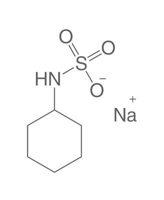 Cyclohexane sulfamic acid sodium salt, min. 98.5%, Ph.Eur., extra pure, 1 kg, plastic packaging.