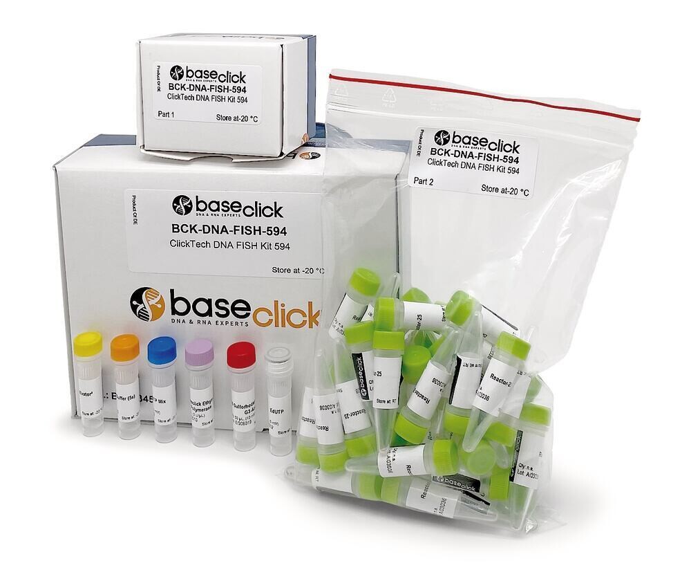 ClickTech DNA FISH Kit 594, For fluorescence in situ hybridization (FISH), 1 kit