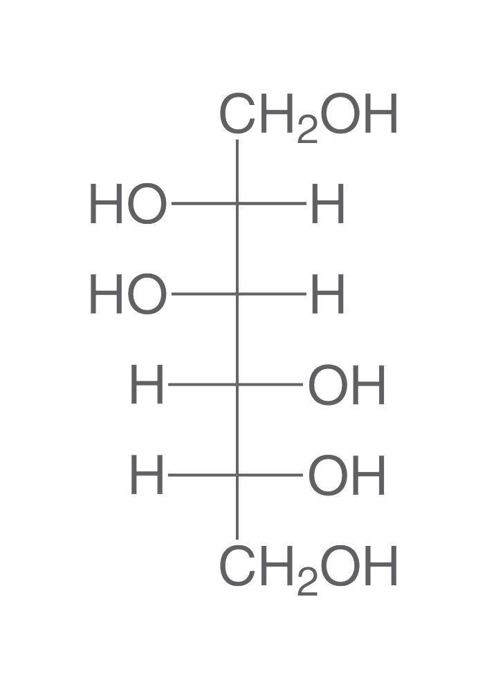 D(-)-Mannitol, min. 98%, Ph.Eur., USP, BP, for biochemistry, 2.5 kg, plastic packaging.