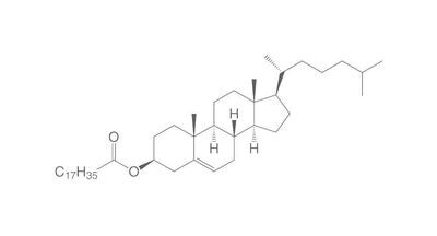 Cholesteryl stearate, min. 97%, pure, 5 g, glass packaging