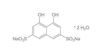 Acido cromotropico sale disodico diidrato, min 98,5%, pa, ACS, 25 g, confezione in vetro