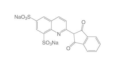 Jaune de quinoléine (CI 47005), ultra pur, 100 g, conditionnement verre