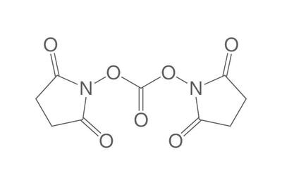 N,N&#39;-Disuccinimidyl carbonate, PEPTIPURE®, min. 99%, 100 g, glass packaging