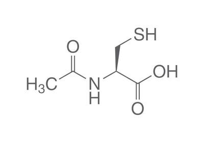 N-Acetyl-L-Cysteine Min 98% Pour la biochimie Emballage en verre 100g