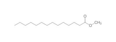 Ester méthylique d&#39;acide myristique, min 99%, 50 ml, emballage en verre