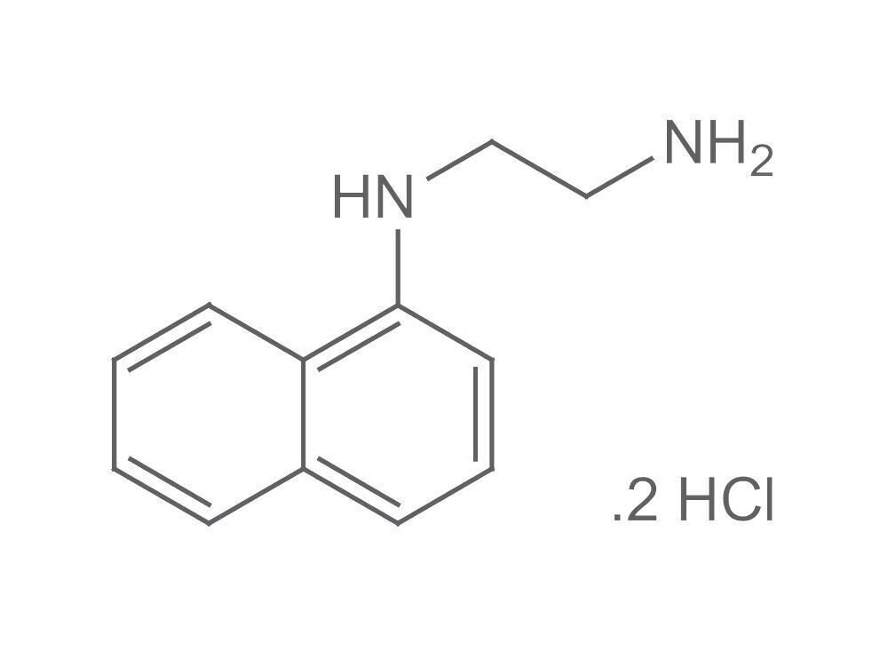N-(1-Naphthyl)-ethylenediamine, dihydrochloride min. 99%, pa, 10 g, glass packaging