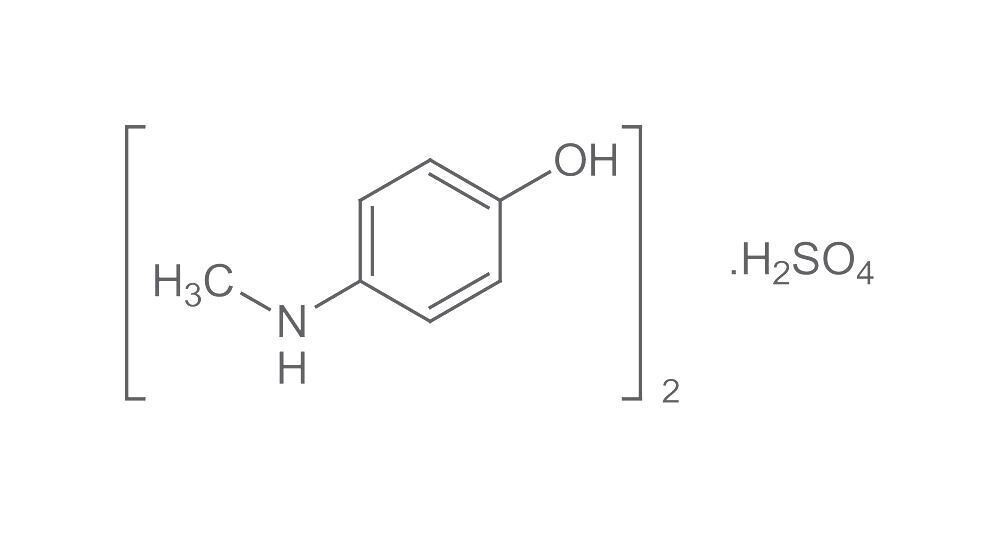 Metol, min. 99%, ACS, photo quality, 500 g, plastic packaging.