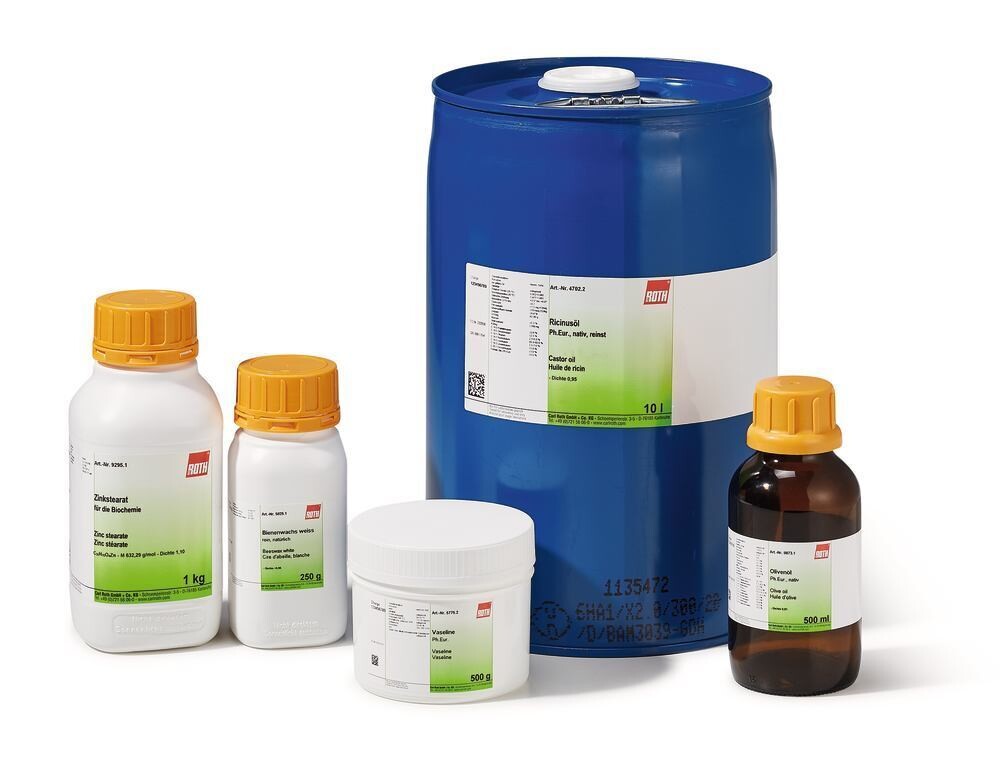 Maiskeimöl, Ph.Eur., raffiniert, 1 l, Glasverpackung