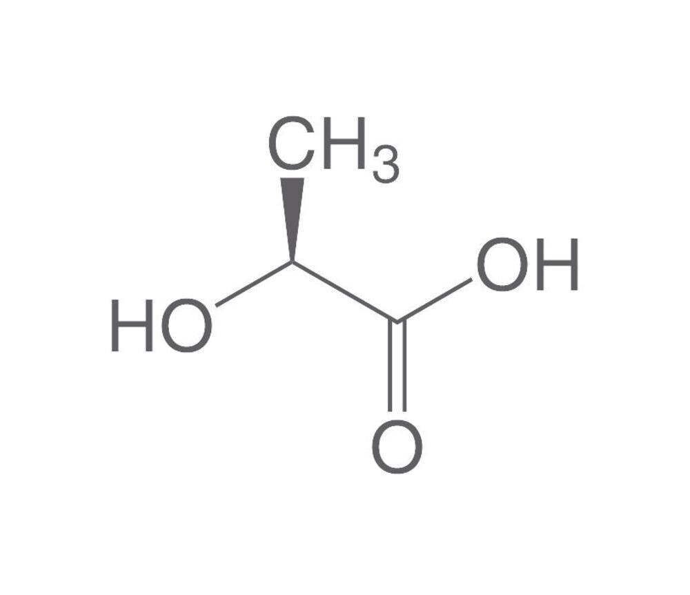 L-lactic acid, min. 98%, for biochemistry, 5 g, plastic packaging.