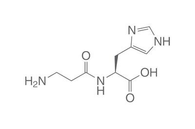 L-carnosina, minimo 98%, per biochimica, 1 g, confezione in vetro