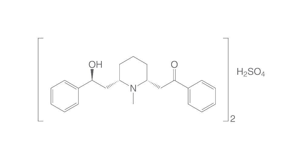 Lobeline sulfate, ROTICHROM® CHR, 100 mg, glass packaging