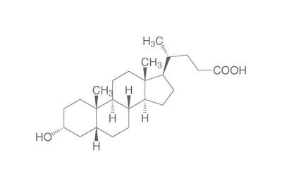 Lithocholic acid, min. 98%, 5 g, glass packaging