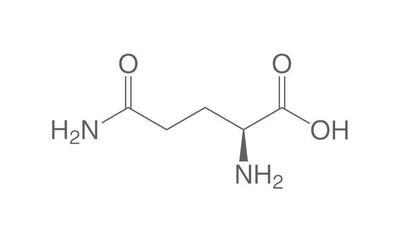 L-glutamina, mínimo 99 %, USP, para bioquímica, 1 kg, envase de plástico.