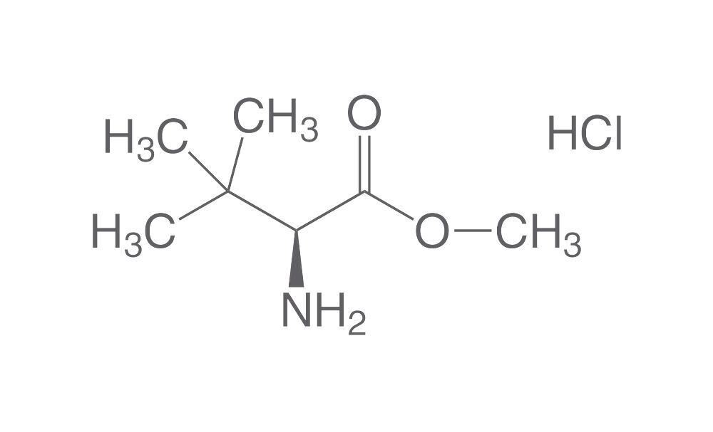 L-tert-leucine methyl ester hydrochloride, min. 98%, for biochemistry, 1 g, glass packaging