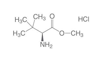 L-tert-leucine methyl ester hydrochloride, min. 98%, for biochemistry, 1 g, glass packaging