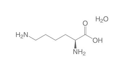 L-Lysin Monohydrat, min. 98,5 %, für die Biochemie, 100 g, kunststoffverpackung.