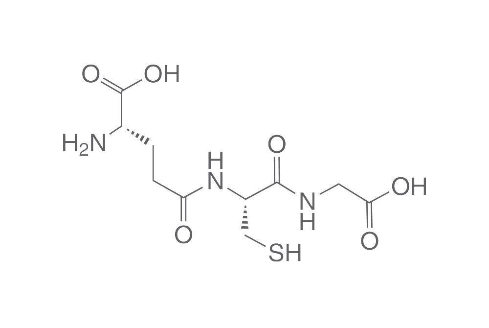 L-glutathione reduced, min. 98%, for biochemistry, 100 g, glass packaging
