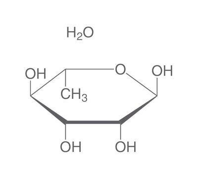 L(+)-Rhamnose monoidrato, minimo 98%, per biochimica, 5 g, confezione in vetro