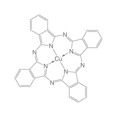 Phtalocyanine de cuivre, min 98%, 25 g, emballage verre